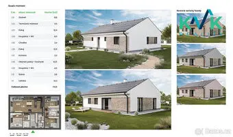 Projekt RD 4+kk v Ostrově, v lokalitě Květnová, včetně stave