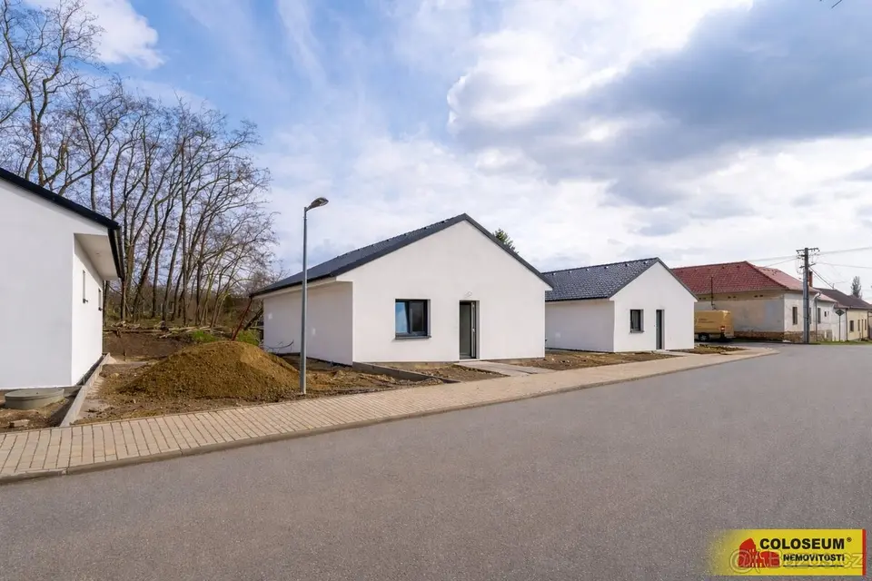 Šanov nad Jevišovkou, novostavba ve výstavbě, 3+kk, pozemek