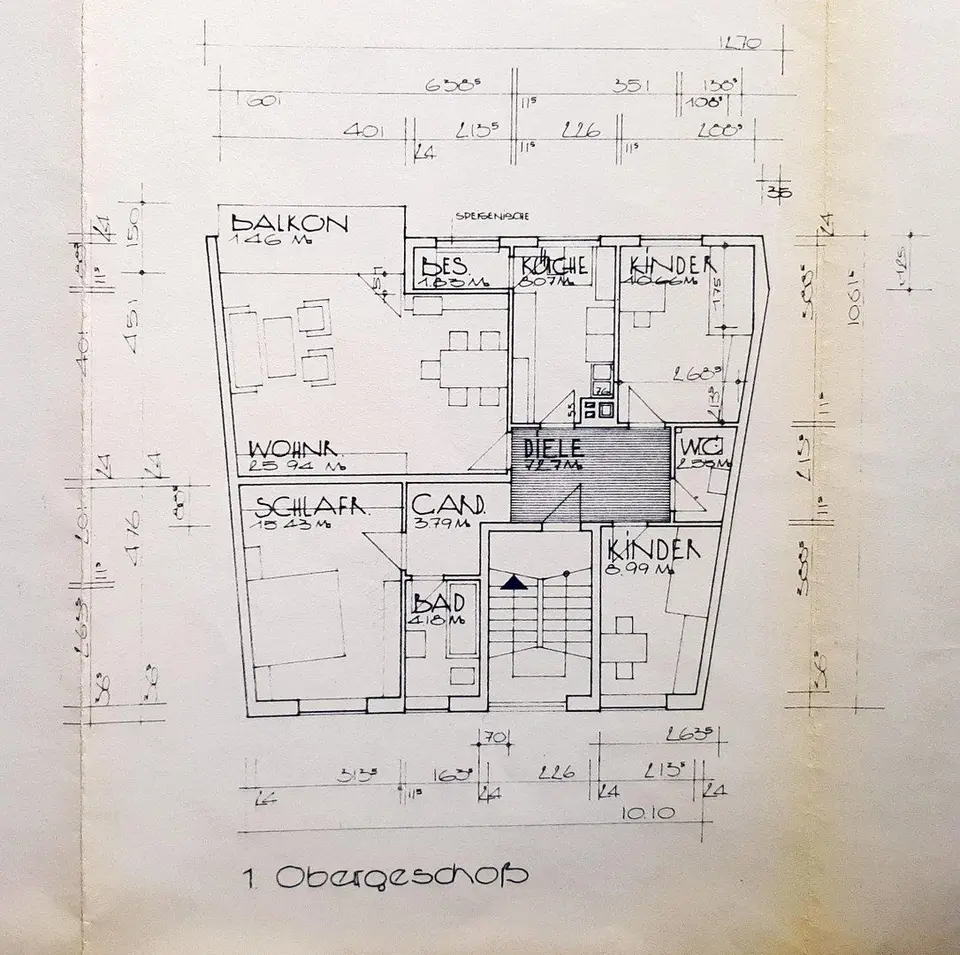 Pronájem bytu 4+1 91 m², Burgstraße 20, Duisburg