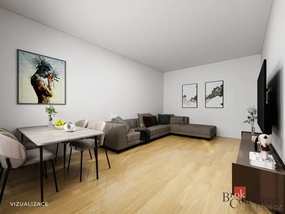 Prodej, byty/2+kk, 61.5 m2, Na Bezděkově 1780, 25601 Benešov