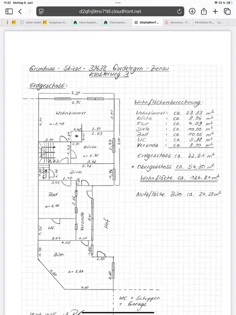 Prodej domu 127 m², pozemek 1.120 m², Gardelegen
